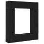 Gabinete de TV 8 pcs Negro 80 x 30 x 30 cm Madera contrachapada en Muebles TV | Comprar online en Foro24