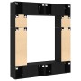 Gabinete de TV 8 pcs Negro 80 x 30 x 30 cm Madera contrachapada en Muebles TV | Comprar online en Foro24
