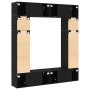 Gabinete de TV 8 pcs Negro 80 x 30 x 30 cm Madera contrachapada