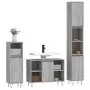 Set de muebles de baño 3 pzas madera contrachapada gris sonoma de vidaXL, Muebles de baño - Ref: Foro24-3190305, Precio: 182,...