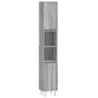 Set de muebles de baño 3 pzas madera contrachapada gris sonoma de vidaXL, Muebles de baño - Ref: Foro24-3190305, Precio: 182,...