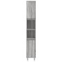 Set de muebles de baño 3 pzas madera contrachapada gris sonoma de vidaXL, Muebles de baño - Ref: Foro24-3190305, Precio: 184,...
