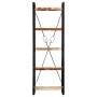 5-stufiges Regal aus massivem Recyclingholz 60x30x180 cm von vidaXL, Bücherregale und Regale - Ref: Foro24-286585, Preis: 236...