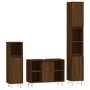 3-teiliges Badezimmermöbel-Set aus braunem Eichensperrholz von vidaXL, Badezimmermöbel - Ref: Foro24-3190306, Preis: 191,86 €...