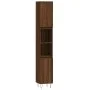 3-teiliges Badezimmermöbel-Set aus braunem Eichensperrholz von vidaXL, Badezimmermöbel - Ref: Foro24-3190306, Preis: 191,86 €...