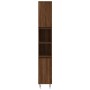 3-teiliges Badezimmermöbel-Set aus braunem Eichensperrholz von vidaXL, Badezimmermöbel - Ref: Foro24-3190306, Preis: 194,66 €...