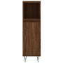 3-teiliges Badezimmermöbel-Set aus braunem Eichensperrholz von vidaXL, Badezimmermöbel - Ref: Foro24-3190306, Preis: 194,66 €...