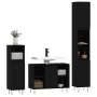 Juego de muebles de baño 3 pzas madera contrachapada negro de vidaXL, Muebles de baño - Ref: Foro24-3190300, Precio: 188,66 €...