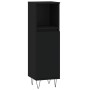 3-piece black plywood bathroom furniture set by vidaXL, Bathroom furniture - Ref: Foro24-3190300, Price: 191,70 €, Discount: %