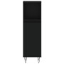 3-piece black plywood bathroom furniture set by vidaXL, Bathroom furniture - Ref: Foro24-3190300, Price: 191,70 €, Discount: %