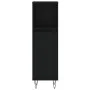 Juego de muebles de baño 3 pzas madera contrachapada negro de vidaXL, Muebles de baño - Ref: Foro24-3190300, Precio: 188,66 €...