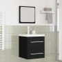 Juego de muebles de baño 2 pcs Roble artisan 41 x 38.5 x 48 cm