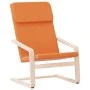 Sillón de relax de tela amarillo oscuro de vidaXL, Sillones - Ref: Foro24-351059, Precio: 83,78 €, Descuento: %