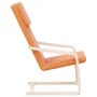 Sillón de relax de tela amarillo oscuro de vidaXL, Sillones - Ref: Foro24-351059, Precio: 83,78 €, Descuento: %
