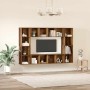 Conjunto de mueble de TV 4 pcs Marrón 37 x 37 x 142,5 cm en Muebles TV | Comprar online en Foro24