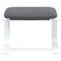 Reposapiés de tela gris oscuro 51x41x40 cm de vidaXL, Otomanas - Ref: Foro24-351065, Precio: 49,10 €, Descuento: %
