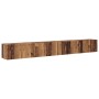 Conjunto de mueble de TV 4 pcs Madera vieja 60 x 30 x 30 cm