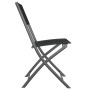 3-teiliges Garten-Ess-Set aus schwarzem Stahl von vidaXL, Gartensets - Ref: Foro24-3203727, Preis: 102,98 €, Rabatt: %