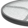 Juego de comedor para jardín 3 piezas acero negro de vidaXL, Conjuntos de jardín - Ref: Foro24-3203727, Precio: 99,80 €, Desc...