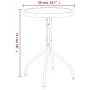 Juego de comedor para jardín 3 piezas acero negro de vidaXL, Conjuntos de jardín - Ref: Foro24-3203727, Precio: 99,80 €, Desc...