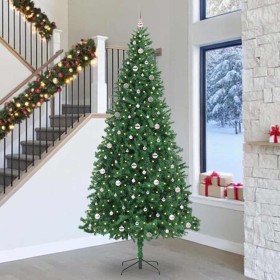 Árbol de Navidad artificial Verde 300 cm PVC y Metal y Plástico