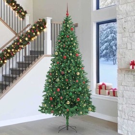 Árbol de Navidad artificial Verde 300 cm PVC y Metal y Plástico