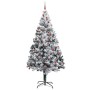 Árbol de Navidad con luces de cuerda decorativa 300 cm PVC