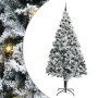Árbol de Navidad con luces de cuerda decorativa 300 cm PVC