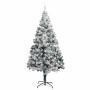 Árbol de Navidad con luces de cuerda decorativa 300 cm PVC