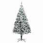 Árbol de Navidad con luces de cuerda decorativa 300 cm PVC