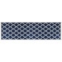 Grau-weißer Outdoor-Teppich 80x250 cm von vidaXL, Outdoor-Protektoren - Ref: Foro24-364801, Preis: 36,07 €, Rabatt: %