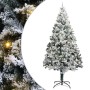 Árbol de Navidad Artificial Pre-iluminado con Juego de Pelotas