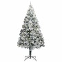 Árbol de Navidad Artificial Pre-iluminado con Juego de Pelotas