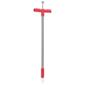 Eliminador de malas hierbas acero recubierto rojo gris 93,5 cm de vidaXL, Desbrozadoras - Ref: Foro24-364821, Precio: 28,05 €...