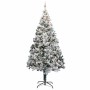 Árbol de Navidad Artificial Preiluminado con Juego de Bolas