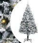 Árbol de Navidad Artificial Preiluminado con Juego de Bolas