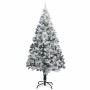 Árbol de Navidad Artificial Preiluminado con Juego de Bolas