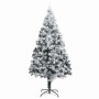 Árbol de Navidad artificial iluminado con juego de bolas Verde