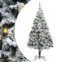 Arbolito de Navidad artificial preiluminado con juego de bolas