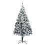 Arbolito de Navidad artificial preiluminado con juego de bolas