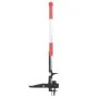 Anodized aluminum weed remover red silver 99.5 cm by vidaXL, Brush cutters - Ref: Foro24-364822, Price: 44,59 €, Discount: %