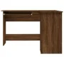Eckschreibtisch aus braunem Sperrholz 120x140x75 cm von vidaXL, Schreibtische - Ref: Foro24-815386, Preis: 110,90 €, Rabatt: %