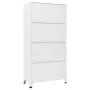 Taquilla de acero blanco 90x40x180 cm de vidaXL, Taquillas y armarios de almacenamiento - Ref: Foro24-339828, Precio: 378,04 ...