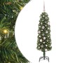 Árbol de Navidad artificial Verde 120 cm PVC, Acero y Plástico