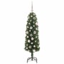 Árbol de Navidad artificial Verde 120 cm PVC, Acero y Plástico