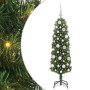 Árbol de Navidad artificial Verde 120 cm PVC, Acero y Plástico
