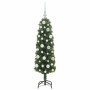 Árbol de Navidad artificial Verde 120 cm PVC, Acero y Plástico