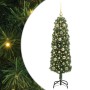 Árbol de Navidad artificial Verde 120 cm PVC, Acero y Plástico