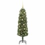 Árbol de Navidad artificial Verde 120 cm PVC, Acero y Plástico