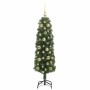 Árbol de Navidad artificial Verde 120 cm PVC, Acero y Plástico